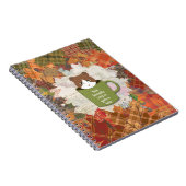 Fall Break Cat Spiral Foto Notebook Notizblock (Rechte Seite)