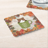 Fall Break Cat Untersetzer (angewinkelt)