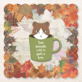 Fall Break Cat Untersetzer (Vorderseite)