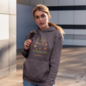 Fall Breeze und Herbst verlassen Design Hoodie