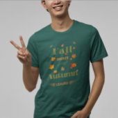 Fall Breeze und Herbst verlassen Design T-Shirt