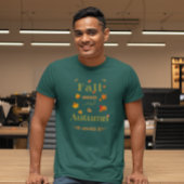 Fall Breeze und Herbst verlassen Design T-Shirt