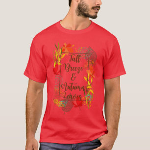 Fall Breeze und Herbstblätter T-Shirt