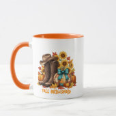 Fall Bridesmaid Coffee Cup Gift Tasse (Links)