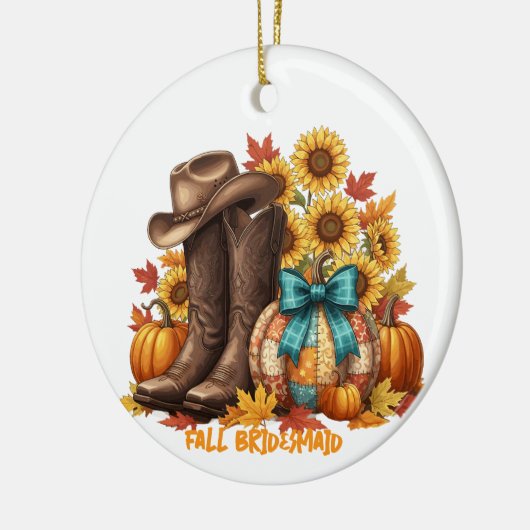 Fall Bridesmaid Ornament (Links)