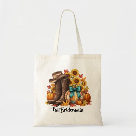 Fall Bridesmaid Tote Bag Gift Tragetasche (Vorne)