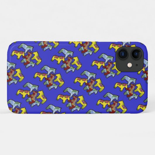 Fall "Bright Horses Case Mate" (Rückseite (Horizontal))