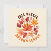 Fall Brise, Herbst Blätter - Whimsischer Fall (Vorderseite)
