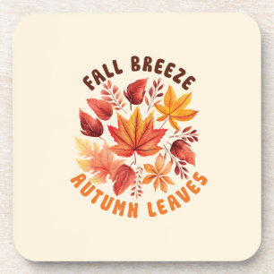 Fall Brise, Herbst Blätter - Whimsischer Fall Getränkeuntersetzer