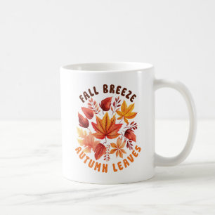 Fall Brise, Herbst Blätter - Whimsischer Fall Kaffeetasse