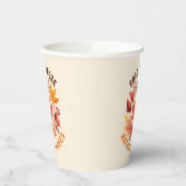 Fall Brise, Herbst Blätter - Whimsischer Fall Pappbecher (Links)