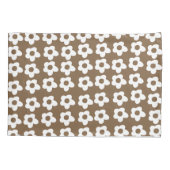 Fall Brown Floral Pillow Kissenbezug (Rückseite)