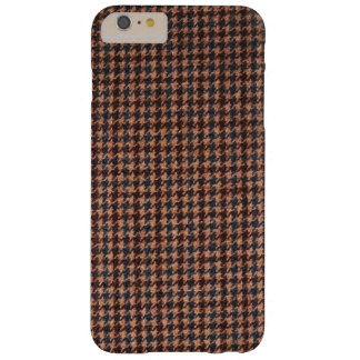 Fall: Brown Tweed Fabric Barely There iPhone 6 Plus Hülle