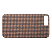 Fall: Brown Tweed Fabric Case-Mate iPhone Hülle (Rückseite (Horizontal))