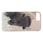 Fall Buffalo/Bison iPhone 7 Case-Mate iPhone Hülle (Rückseite (Horizontal))