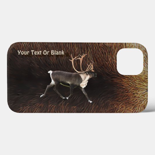 Fall Bull Caribbean (Rentier) Case-Mate iPhone Case-Mate iPhone Hülle (Rückseite (Horizontal))