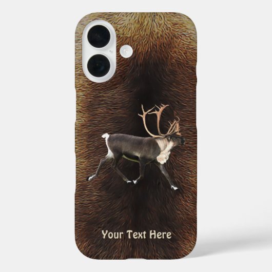 Fall Bull Caribbean (Rentier) Case-Mate iPhone Hülle (Rückseite)