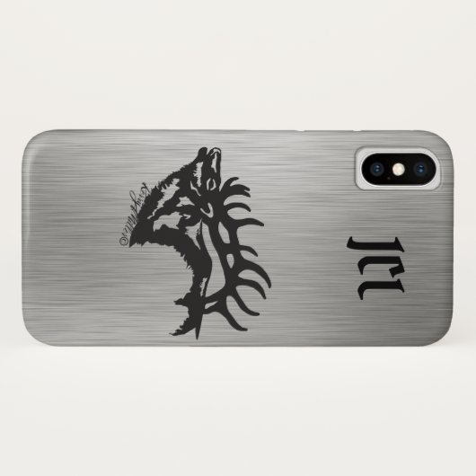 Fall Bull Elk Case-Mate iPhone Case-Mate iPhone Hülle (Rückseite (Horizontal))