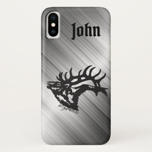 Fall Bull Elk Case-Mate iPhone Hülle (Rückseite)