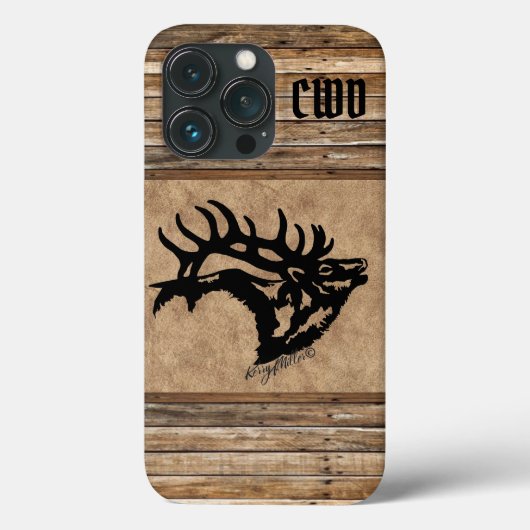 Fall Bull Elk Case-Mate iPhone Hülle (Rückseite)