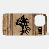 Fall Bull Elk Case-Mate iPhone Hülle (Rückseite (Horizontal))