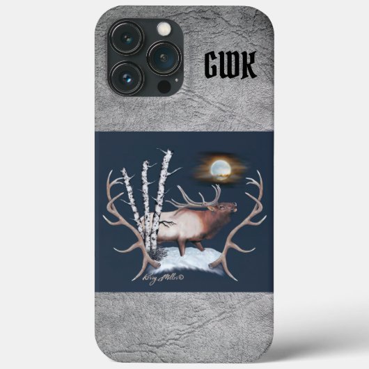 Fall Bull Elk Case-Mate iPhone Hülle (Rückseite)