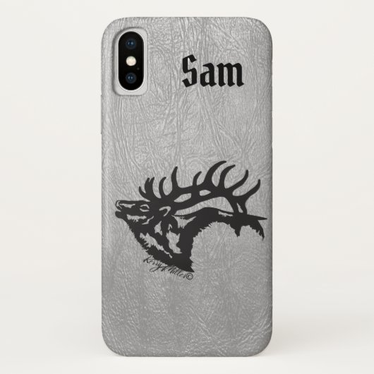 Fall Bull Elk Case-Mate iPhone Hülle (Rückseite)