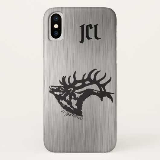 Fall Bull Elk Case-Mate iPhone Hülle (Rückseite)