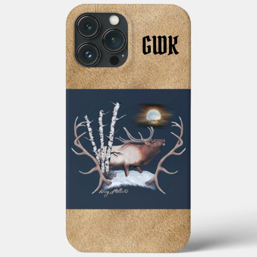 Fall Bull Elk Case-Mate iPhone Hülle (Rückseite)