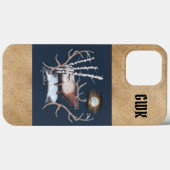 Fall Bull Elk Case-Mate iPhone Hülle (Rückseite (Horizontal))