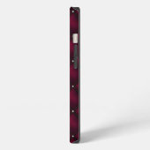 Fall Burgund Case-Mate iPhone Hülle (Linke Seite)