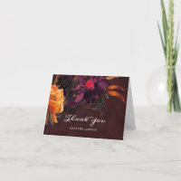 Fall Burgund Red Floral Foto Hochzeit