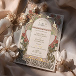 Fall Burnt Orange Gold Wedding Art Nouveau Mucha Folieneinladung<br><div class="desc">Herbst Art Nouveau Vintag floral Burnt Orange & Gold Hochzeit Einladungen von Alphonse Mucha in einem romantischen und skurrilen Design mit Real Gold Foil. Viktorianische Schnörkel ergänzen klassische Deko-Schriftart. Bitte geben Sie Ihre persönlichen Informationen ein, und Sie sind fertig. Wenn Sie gewollt haben, das Design zu ändern, klicken Sie auf...</div>