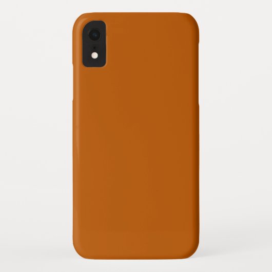 Fall Burnt Orange iPhone XR Case-Mate iPhone Hülle (Rückseite)