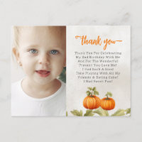 Fall Burnt Orange Pumpkin Patch Geburtstag Vielen