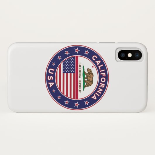 Fall California Phone Case-Mate iPhone Hülle (Rückseite (Horizontal))