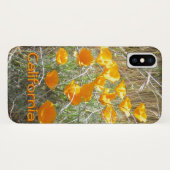 Fall: California Poppies in Field Case-Mate iPhone Hülle (Rückseite (Horizontal))
