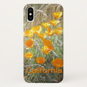 Fall: California Poppies in Field Case-Mate iPhone Hülle (Rückseite)