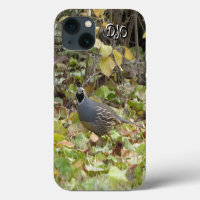 Fall California Quail Case-Mate iPhone