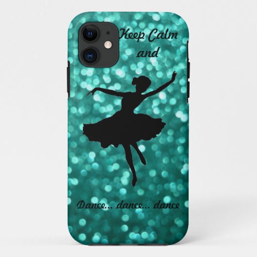 Fall "Calm & Dance iPhone 5" behalten Case-Mate iPhone Hülle (Rückseite)