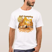 Fall-Camping T-Shirt (Vorderseite)