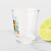 Fall-Camping-Trailer Schnapsglas (Rechts)