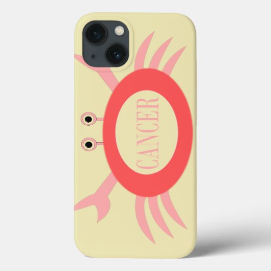 Fall "Cancer Star Sign Crab" Case-Mate iPhone Hülle (Rückseite)