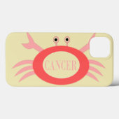 Fall "Cancer Star Sign Crab" Case-Mate iPhone Hülle (Rückseite (Horizontal))