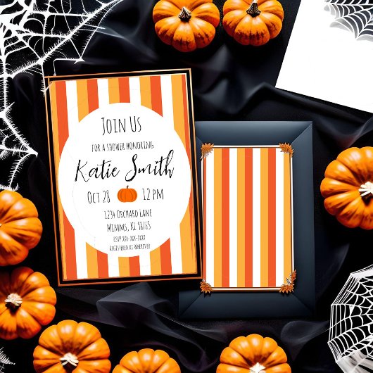 Fall Candy Corn Dusche Einladung