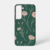 Fall Carnation Bloom Galaxy S22 Samsung Galaxy Hülle (Rückseite)