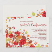 Fall Cascade Einladung (Vorne/Hinten)