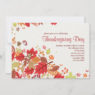 Fall Cascade Einladung