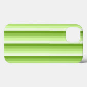 Fall Case-Mate iPhone mit grünem Schattenstreifen Hülle (Rückseite (Horizontal))