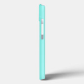 Fall Case-Mate iPhone mit türkisfarbenen Schattens Hülle (Rückseite / Links)